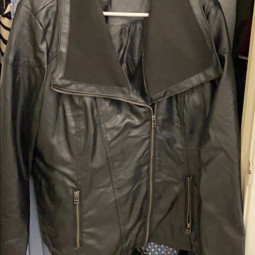 Leather jacket
